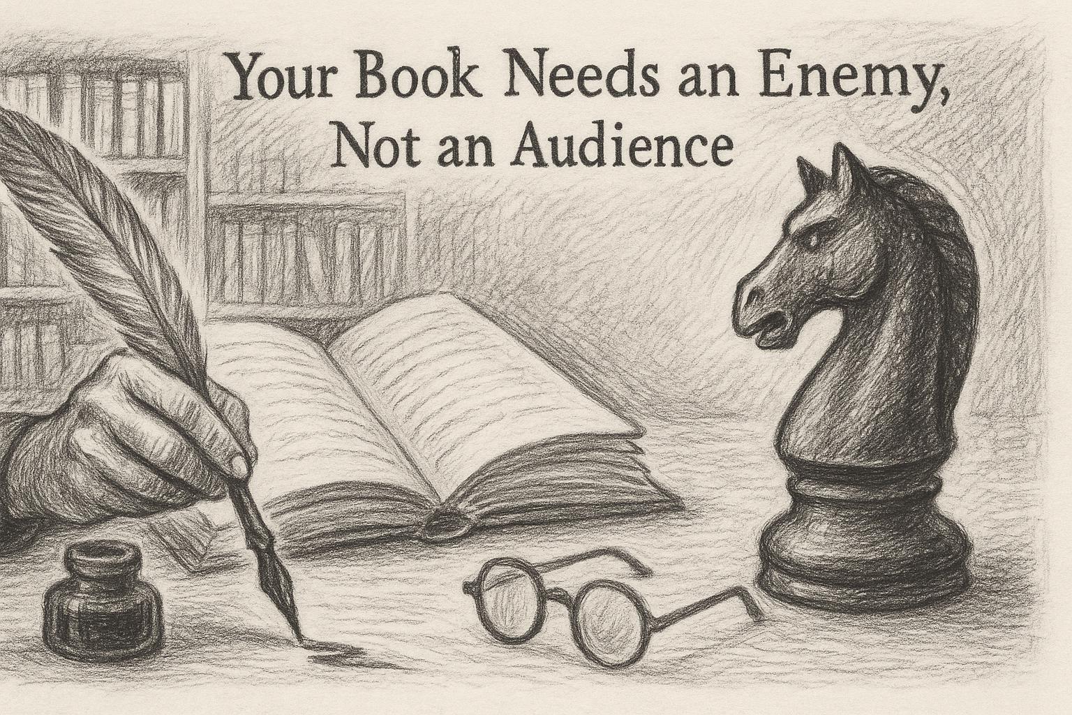 Your Book Needs an Enemy, Not an Audience